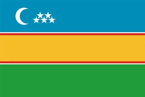 Flag rectangular shape, rectangular shape icon on white background Stock Illustration