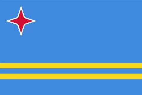 Flag rectangular shape, rectangular shape icon on white background Stock Illustration