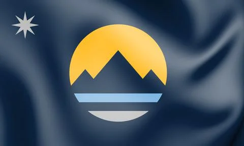 Flag of Reno, Nevada Illustrazione stock