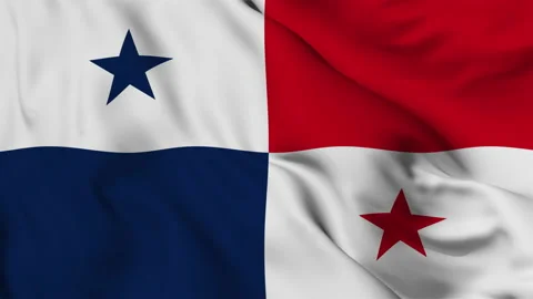 Flag of the Republic of Panama Stock Footage 139971148