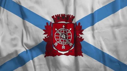 Flag of Rio de Janeiro Stock Footage 202266715