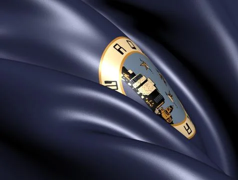 Flag of rochester Stock Illustration