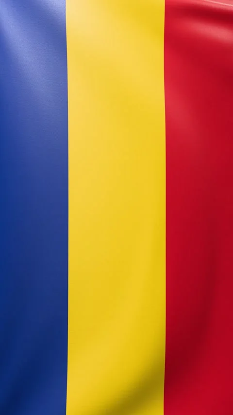 Flag of Romania Stock-Footage 300854226