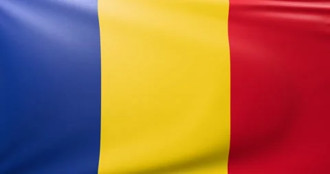 Flag of Romania Stock-Footage 300854741