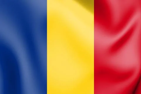 Flag of Romania Stock-Illustration