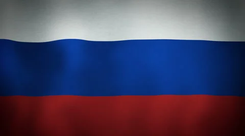 Flag Russia Stock Footage 54426555