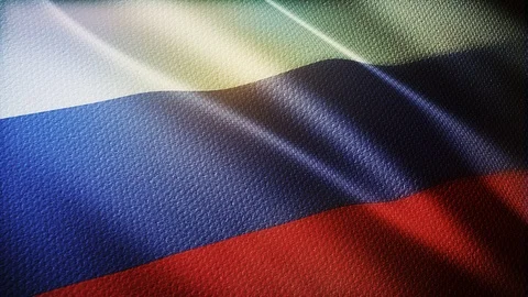 Flag of Russia Stock Footage 116894820