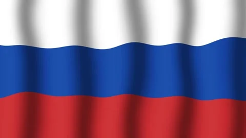 Flag of Russia Stock Footage 175854771