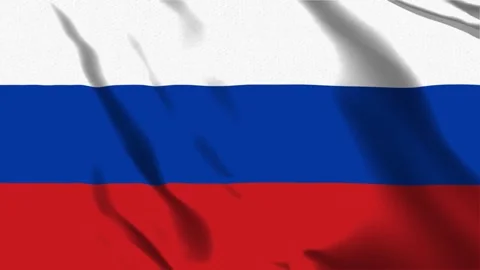 The Flag of Russia Stock Footage 242804589