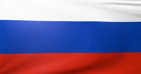Flag of russia 스톡 동영상 300851795