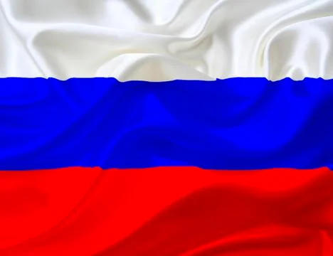 Flag of Russia Stock Illustration