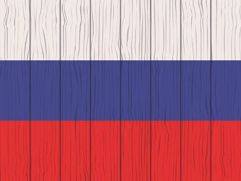 Flag of Russia イラスト素材