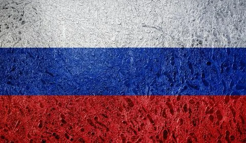 Flag of Russia Illustrazione stock