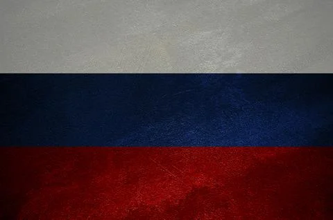 Flag of Russia Stock Illustration