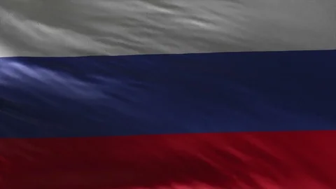 Flag of Russia Loop Stock Footage 116895251