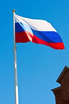 Flag of Russia Stock Photos
