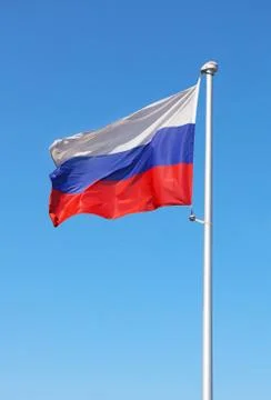 Flag of Russia Stock Photos