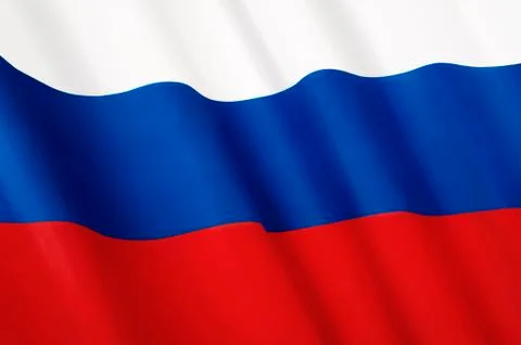 Flag of Russia Stock Photos