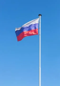 Flag of Russia Stock Photos