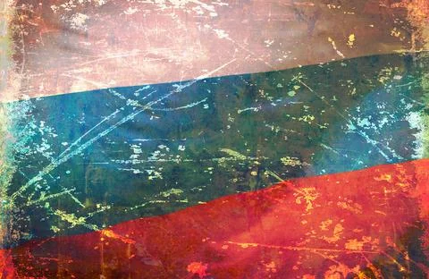 Flag of Russia Stock Photos