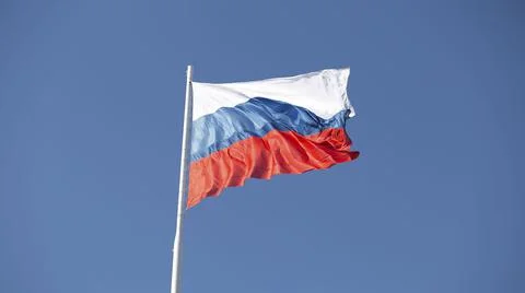 Flag of Russia Stock Photos