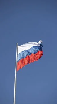 Flag of Russia Stock Photos