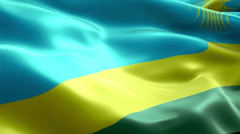Flag Rwanda Stock-Footage 47767484
