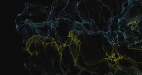 Flag Rwanda  turns into smoke. State weakening concept, alpha channel. Stock Footage 172490719