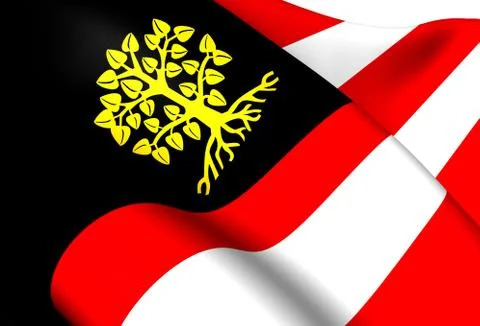 Flag of 's-hertogenbosch Stock Illustration