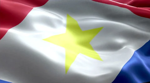 Flag Saba Video stock 47768143