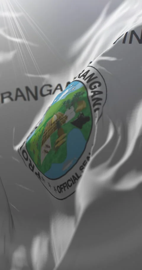 Flag of Sarangani Province, Philippines.... | Stock Video | Pond5