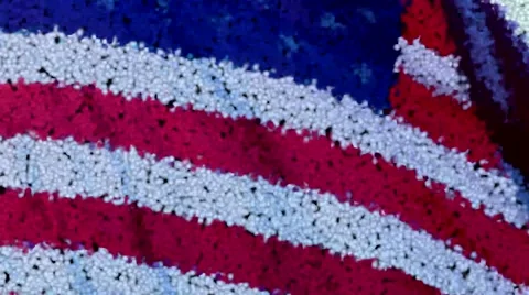 Flag scatter Stock Footage 46549149