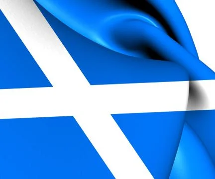 Flag of scotland Stock Illustration