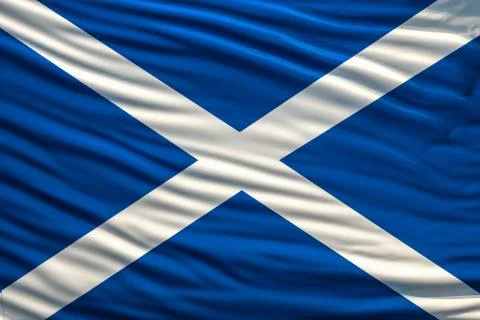 Flag of scotland Stock Illustration