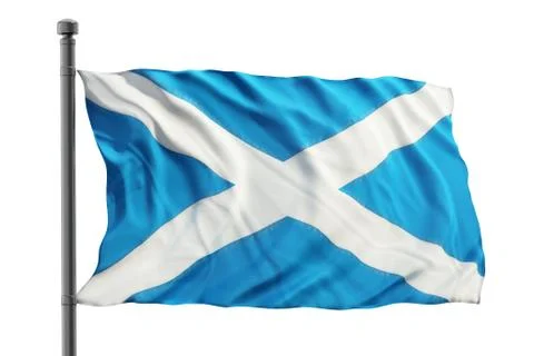 Flag of scotland Stock Illustration