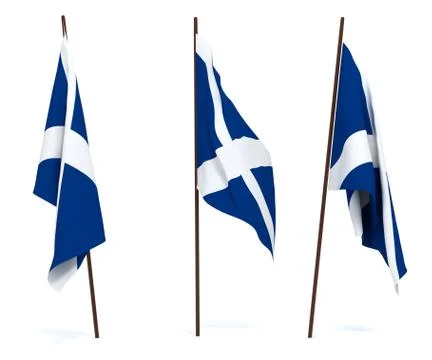 Flag of Scotland Stock Photos
