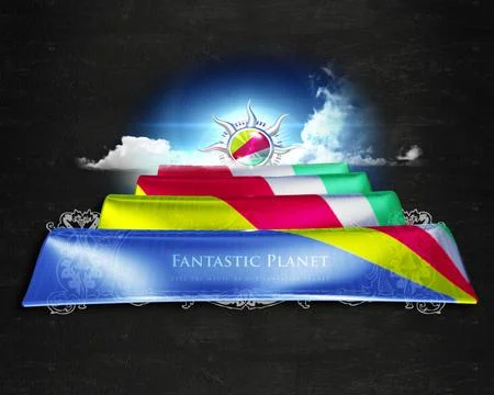 Flag Seychelles quality designer flag Stock Illustration