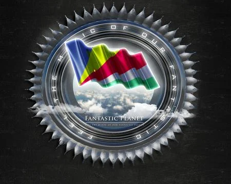 Flag Seychelles quality designer flag Stock Illustration