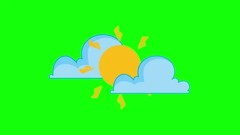 Flag Shining on Chroma Key for Compositing Stock Footage 341337276