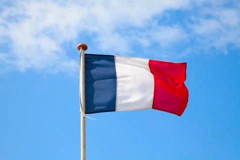 Flag in the sky Stock Photos