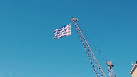 Flag-Slomo Stock Footage 129883710