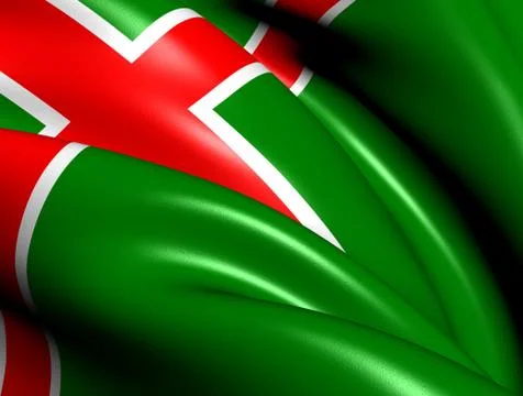 Flag of smaland Stock Illustration