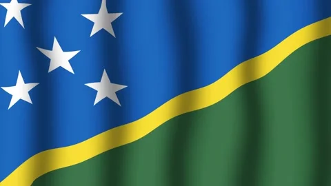 Flag of the Solomon Islands Vidéo 175889191