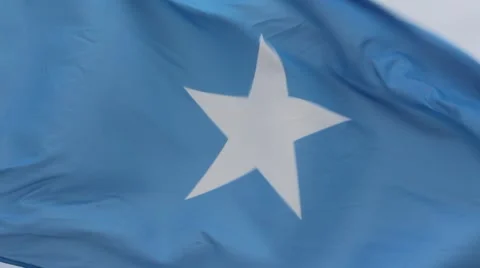 Flag of Somalia Stock Footage 51768730