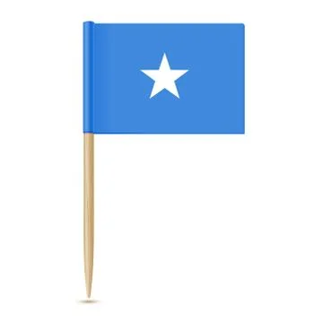 Flag of Somalia Stock Illustration