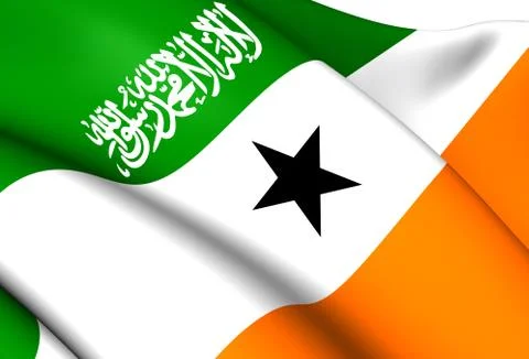Flag of somaliland Stock Illustration