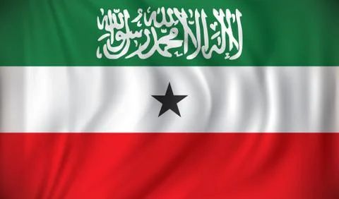 Flag of Somaliland Stock Illustration