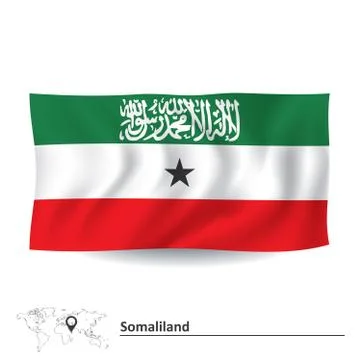Flag of Somaliland Stock Illustration