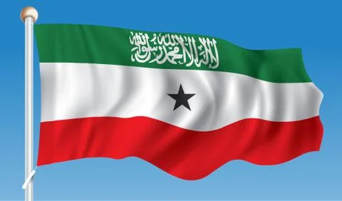 Flag of Somaliland Stock Illustration