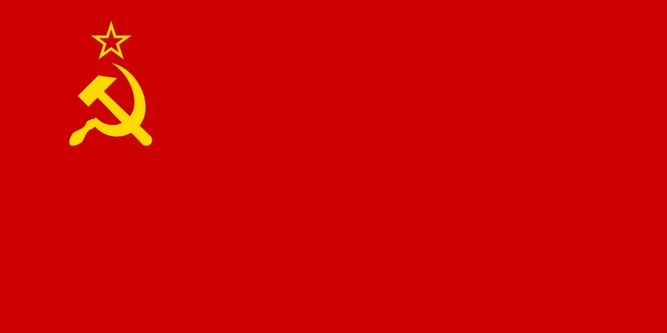 Flag of Soviet Union Stock Illustration